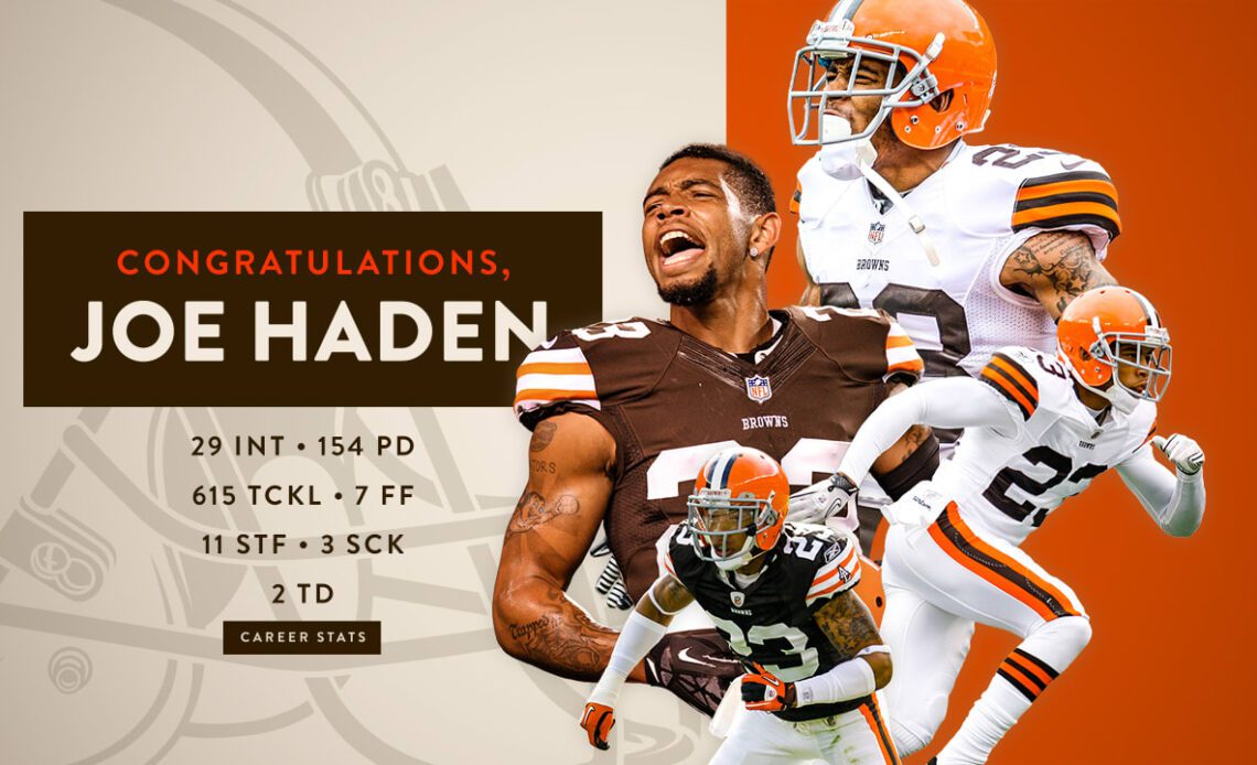 Joe Haden remembers ‘unbelievable’ connection with Cleveland as he prepares to sign 1-day contract to retire with Browns