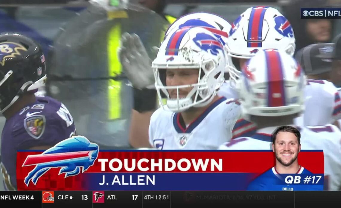 Josh Allen's best plays in 2-TD game | Week 4