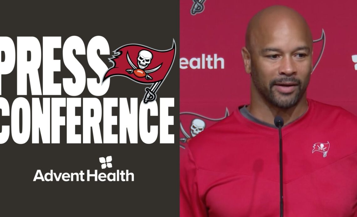 Larry Foote on Antoine Winfield Jr's Game, Preparing for New Orleans | Press Conference 
