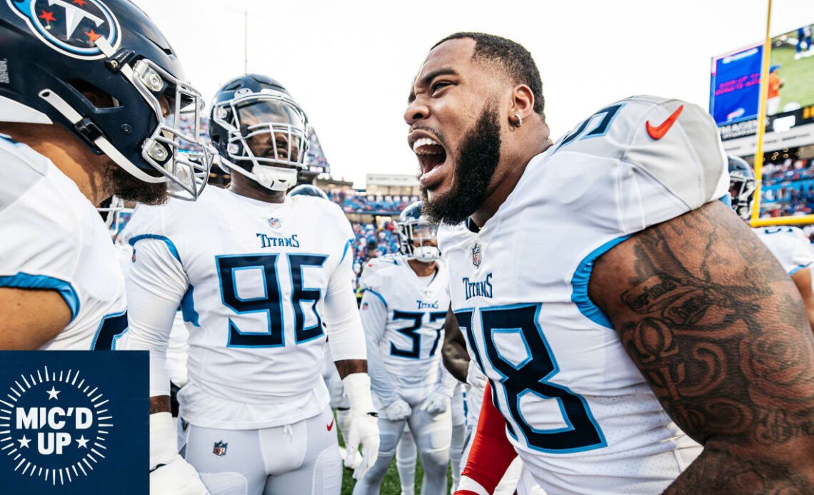 Listen to Titans' Best Moments at the Bye 2022 Season | Mic'd Up 