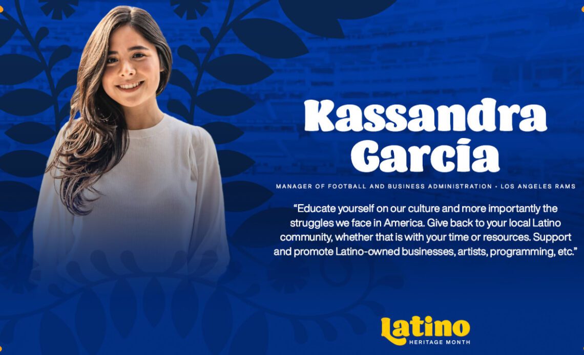 Manager of Football and Business Administration Kassandra Garcia