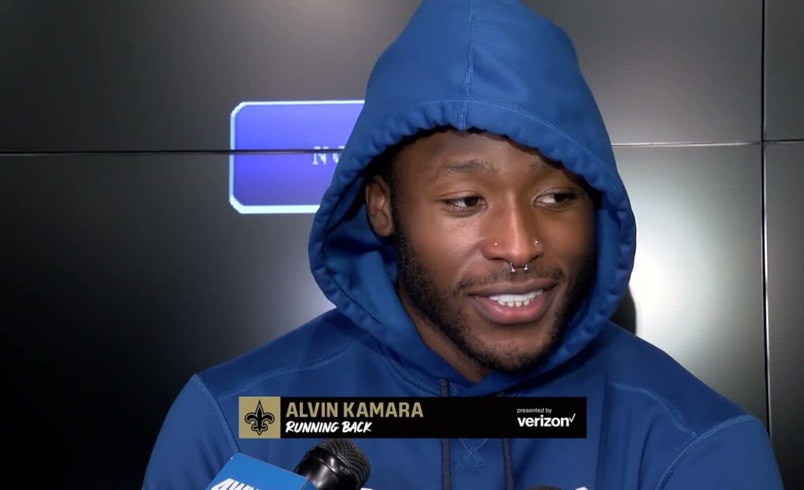 New Orleans Saints running back Alvin Kamara talks Cincinnati Bengals connections, running game 10/13/2022