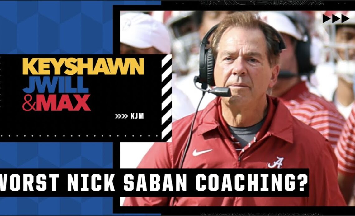 Nick Saban's coaching was the WORST I've EVER seen! - Paul Finebaum | KJM