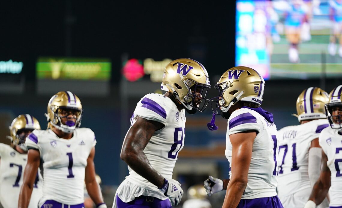 No. 21 Huskies Headed To Desert To Face ASU