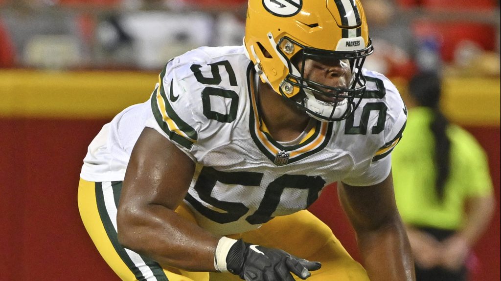 Packers expected to start rookie Zach Tom at left tackle vs. Commanders