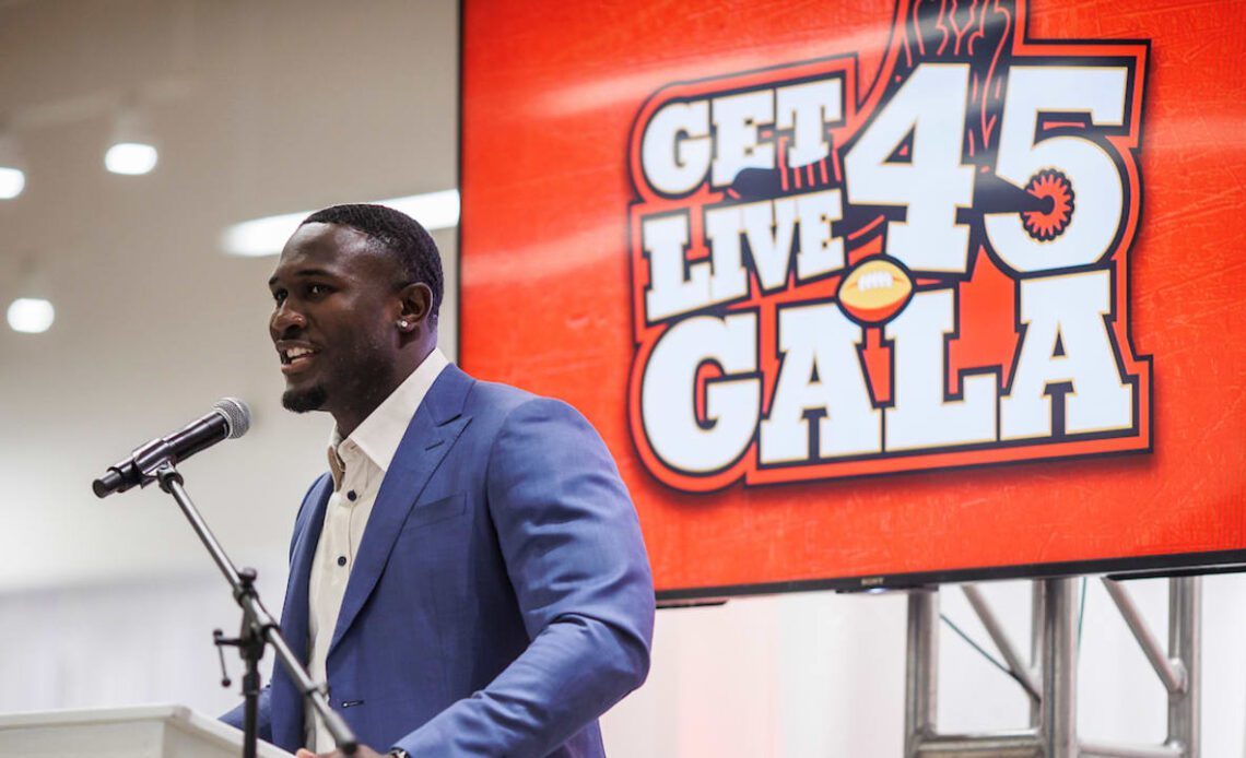 Photos of Devin White's Get Live 45 Gala