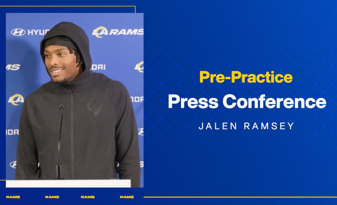 Rams DB Jalen Ramsey talks about the importance of getting turnovers against upcoming opponents