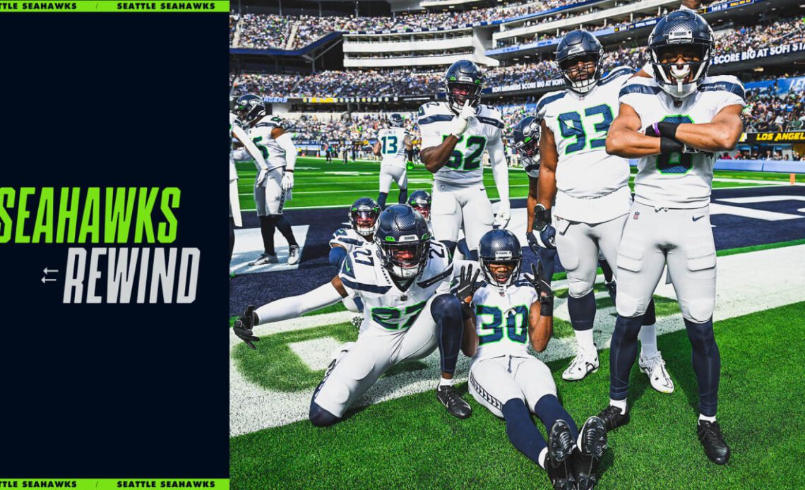 Rewinding Week 7 - Seahawks Win 37-23 vs. Chargers