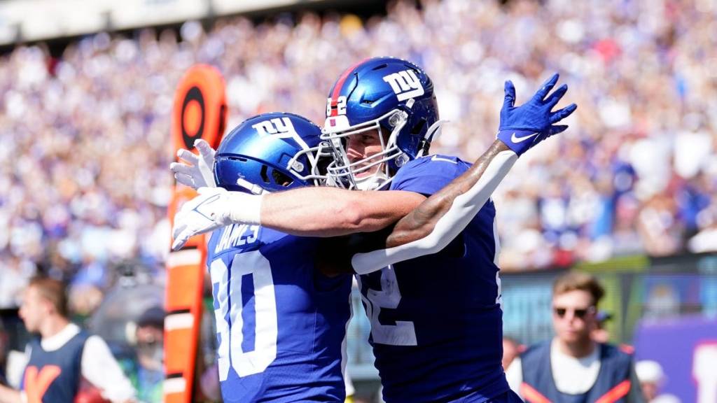 Richie James Jr. player props odds, tips and betting trends for Week 4 | Giants vs. Bears