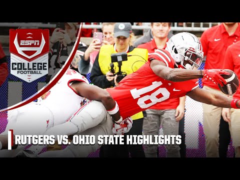 Rutgers Scarlet Knights vs. Ohio State Buckeyes | Full Game Highlights