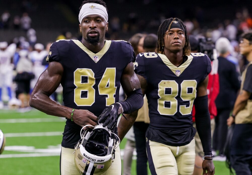 Saints WR Chris Olave (concussion) not expected to play vs. Bengals