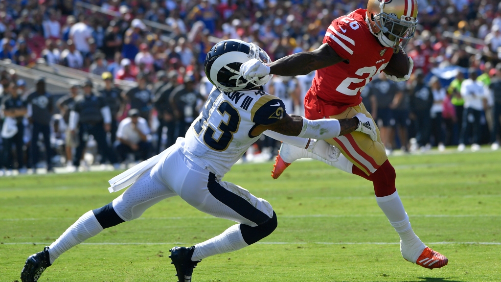 San Francisco 49ers RB Tevin Coleman could make impact vs. Rams