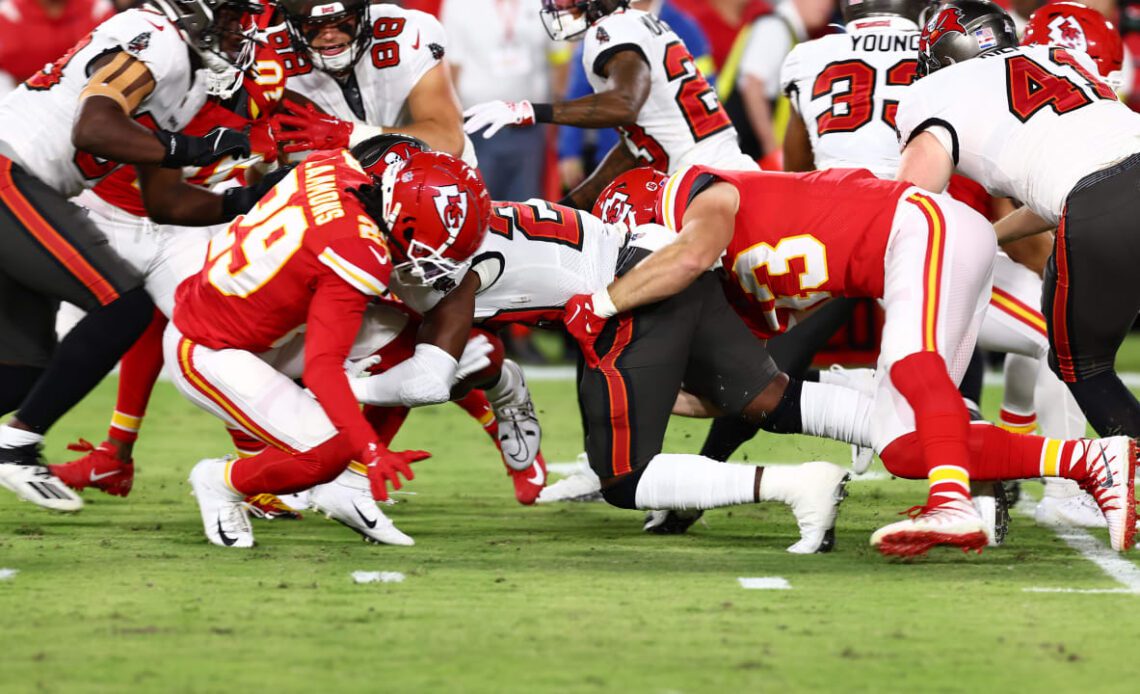 TURNOVER: Chiefs Force Fumble on Opening Kickoff