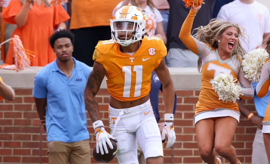 Tennessee upsets Alabama: Jalin Hyatt piles up five TDs for Vols as Tide allow most points since 1907