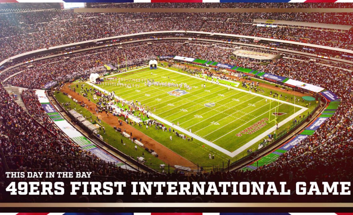 The 49ers First International Game