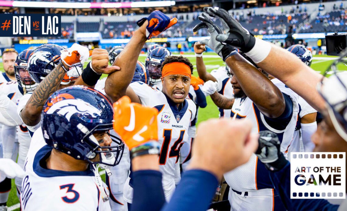 The Broncos team photographers' favorite photos from Week 6 vs. the Chargers