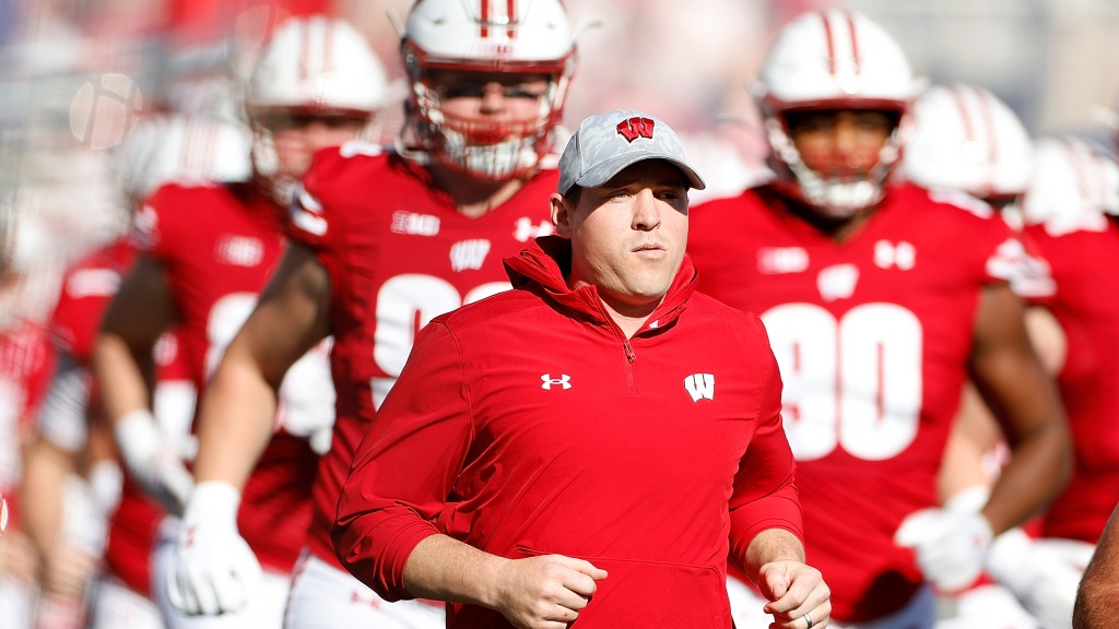 This is how you enter the locker room after a Wisconsin win