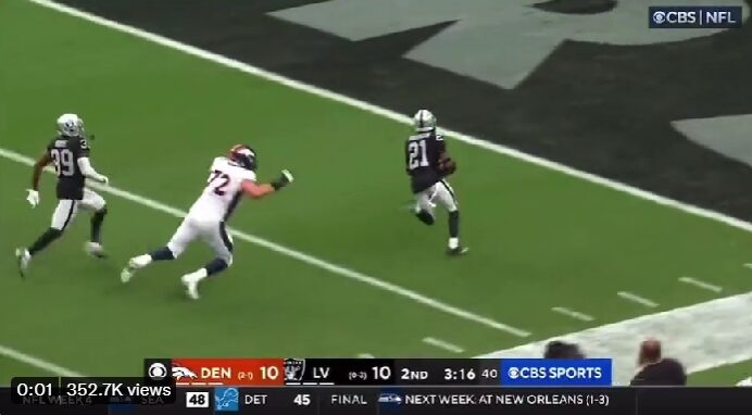 Twitter reacts to Garett Bolles’ attempted tackle vs. Raiders