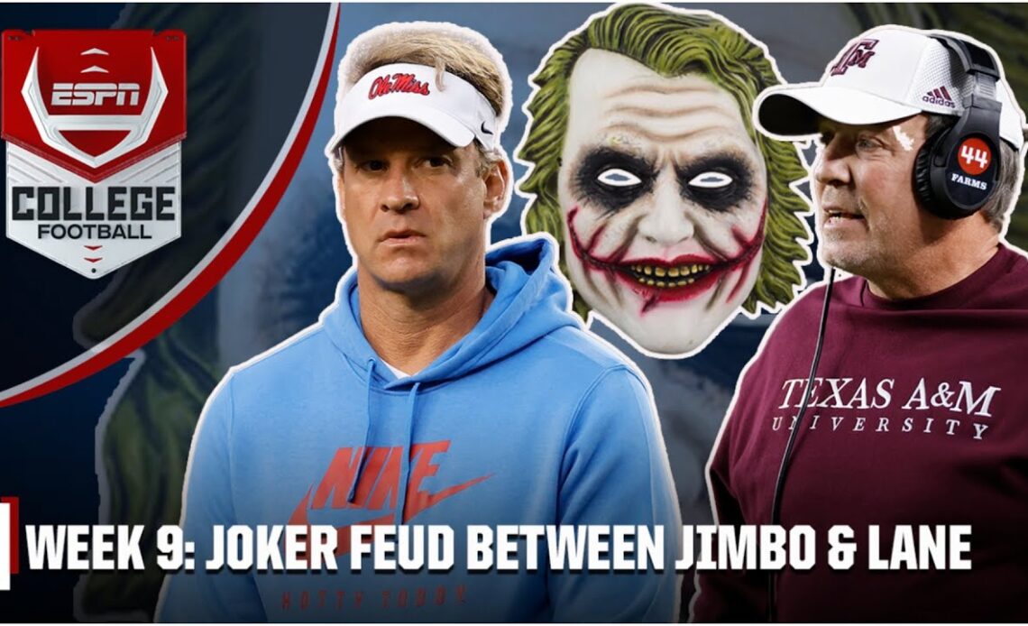 WEEK 9 RECAP: Jimbo Fisher vs. Lane Kiffin is the BIGGEST FEUD CFB?! 🤯👀😬 | ESPN College Football