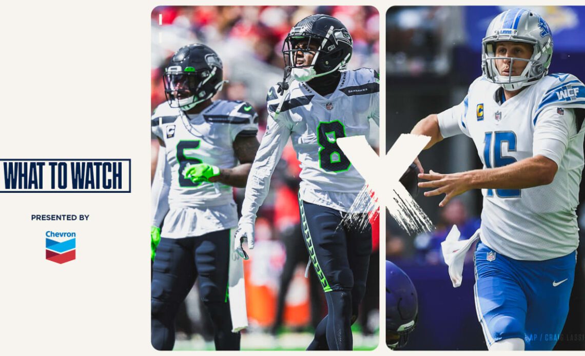What To Watch In The Seahawks Week 4 Game At Detroit