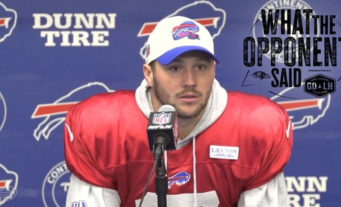 What the Bills Said After Comeback Win in Baltimore