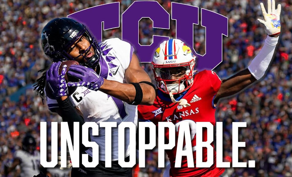 With a Career Year Through 7 Weeks Quentin Johnson Has his Eyes on a Championship | TCU Football