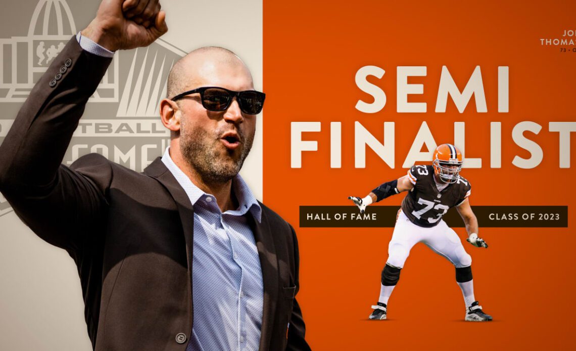 Joe Thomas named semifinalist for Pro Football Hall of Fame Class of 2023