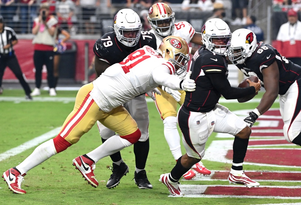 49ers LB Dre Greenlaw fined for hit on Chargers QB Justin Herbert