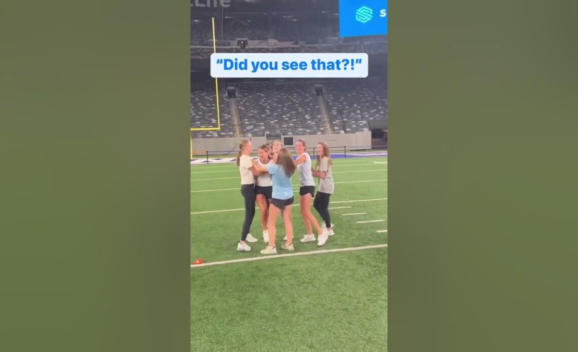 A casual 40-yard field goal at MetLife 🤷‍♀️