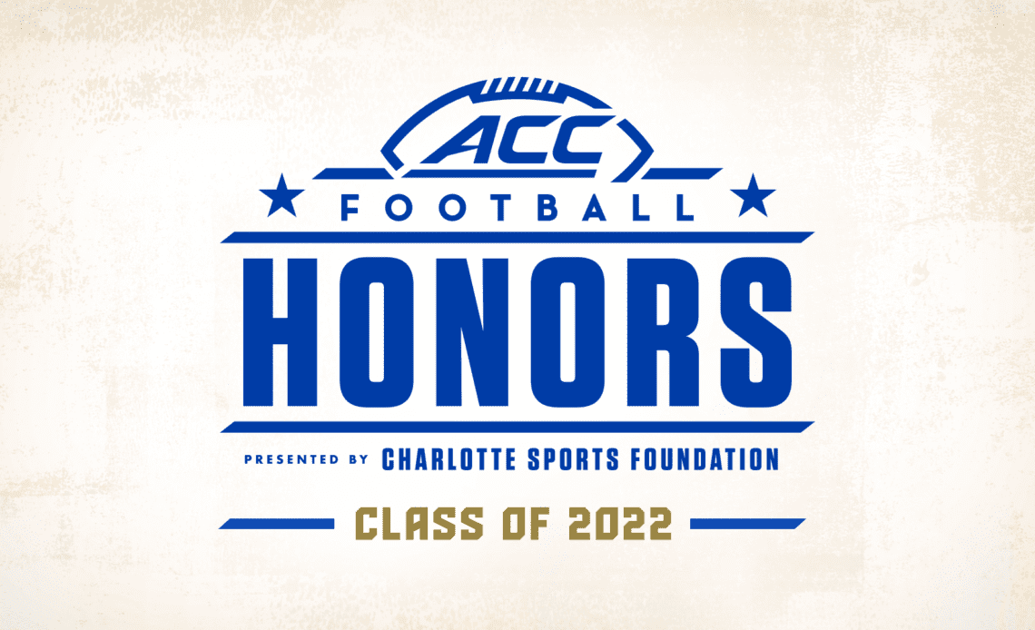 ACC Unveils 2022 Football Honors Class