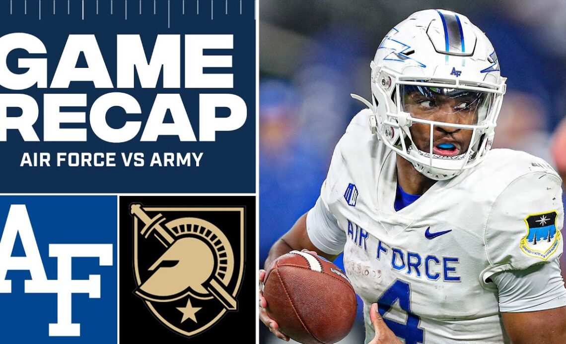 Air Force HOLDS ON for WIN over Army [HIGHLIGHTS + FULL GAME RECAP] | CBS Sports HQ