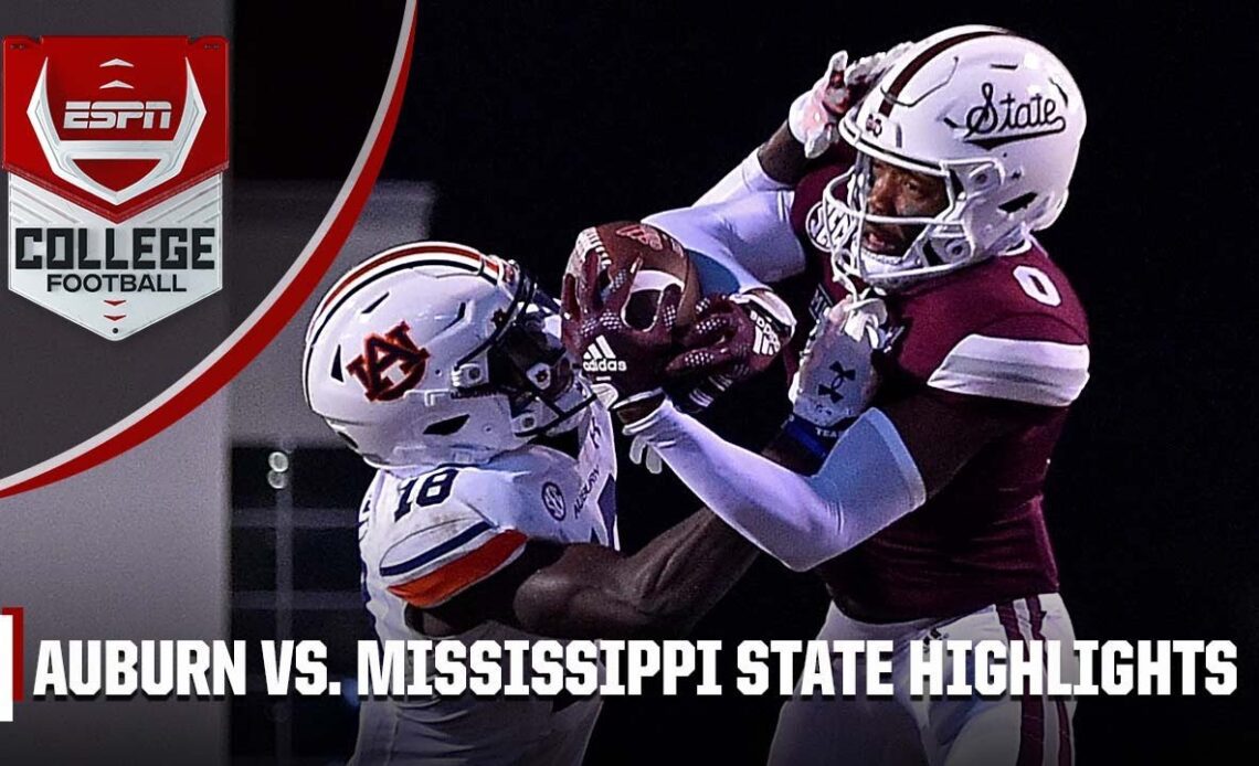 Auburn Tigers vs. Mississippi State Bulldogs Full Game Highlights