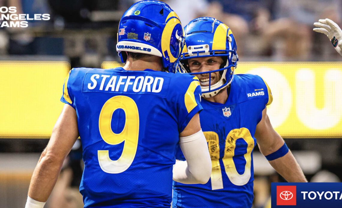 BEST PHOTOS: Matthew Stafford's rushing touchdown, Cooper Kupp’s end zone grab & more