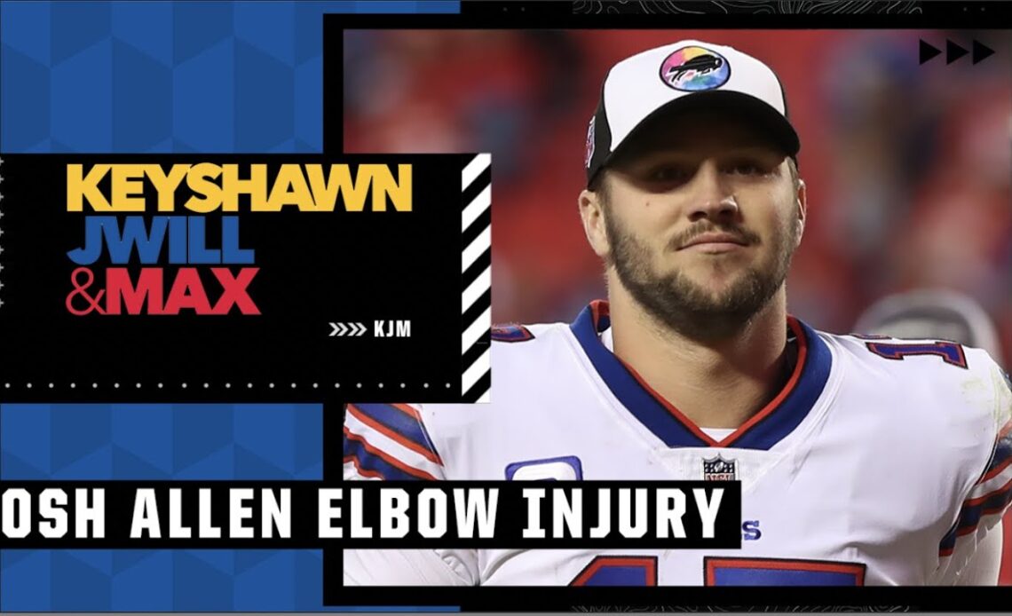 Bills QB Josh Allen is day-to-day with right elbow injury | KJM