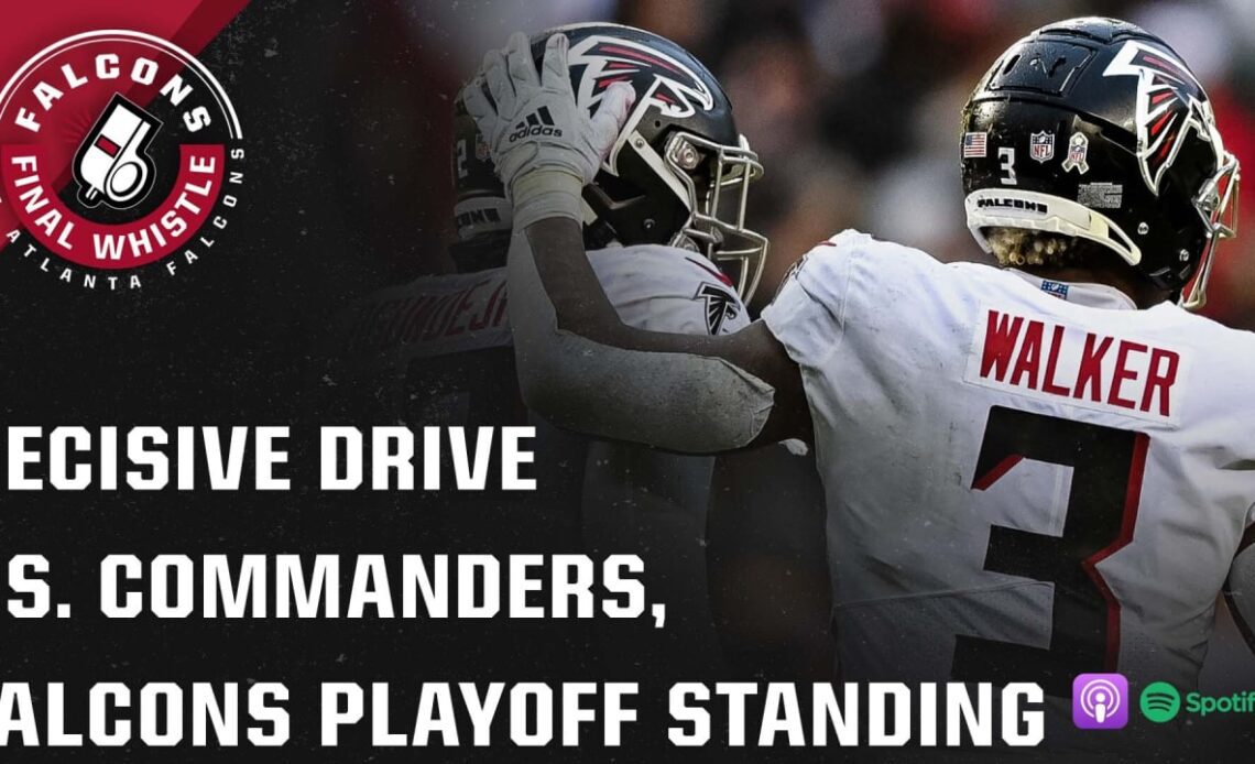 Breaking down Falcons final drive vs. Commanders, state of NFC South