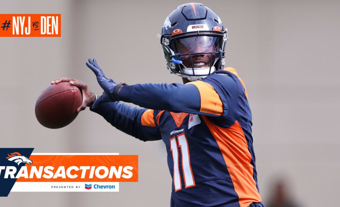 Broncos elevate QB Josh Johnson, LS Mitchell Fraboni to active roster for Week 7 game vs. Jets