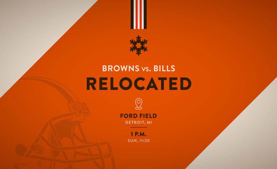 Browns-Bills Relocated to Detroit