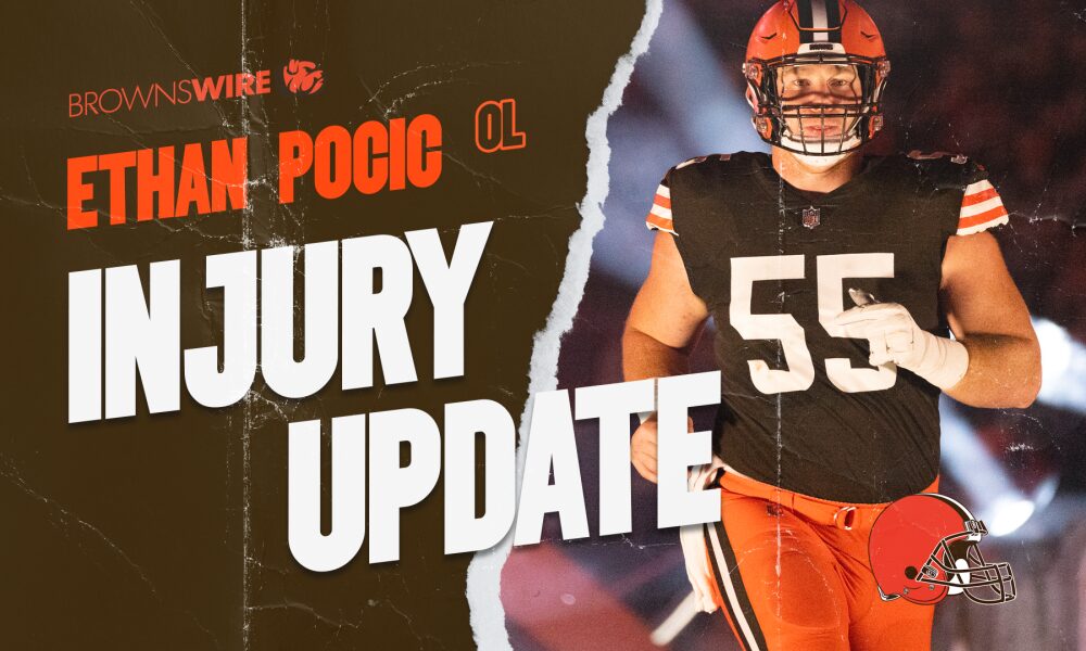Browns place Ethan Pocic on Injured Reserve, sign Greg Mancz