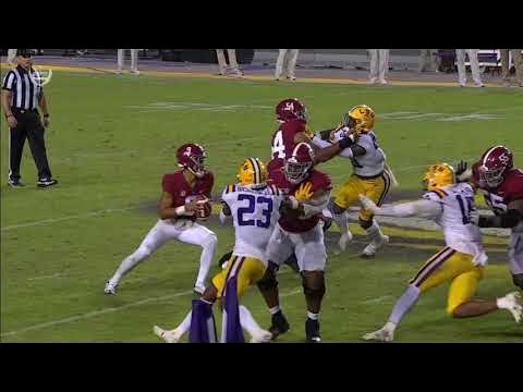 Bryce Young scrambles and finds wide-open receiver for Alabama TD | ESPN College Football