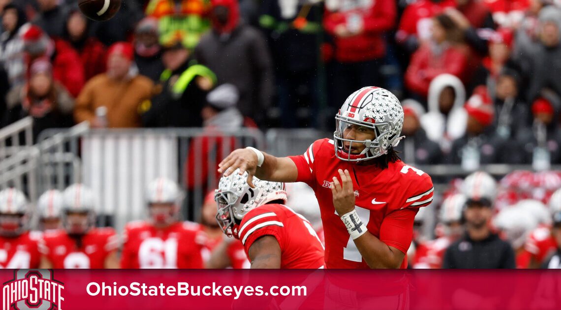 C.J. Stroud Earns Big Ten Offensive Player of the Week Honors – Ohio State Buckeyes