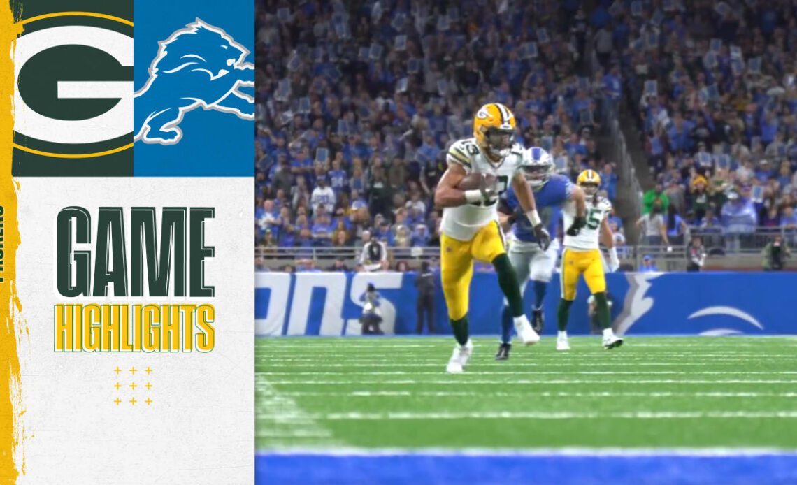Can't-Miss Play: Rodgers targets Lazard for 47-yard gain | Packers vs. Lions