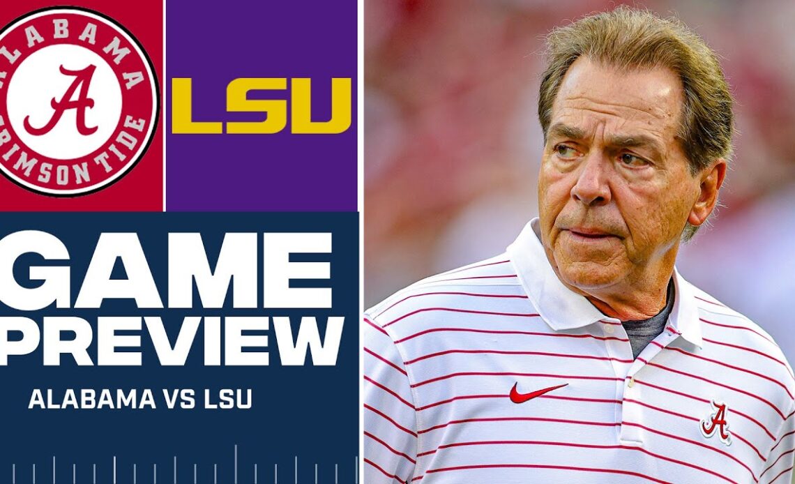 College Football Week 10: No. 6 Alabama vs No. 10 LSU GAME PREVIEW | CBS Sports HQ