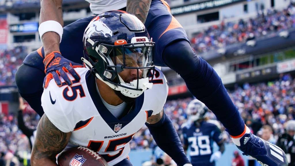 Courtland Sutton player props odds, tips and betting trends for Week 12 | Broncos vs. Panthers