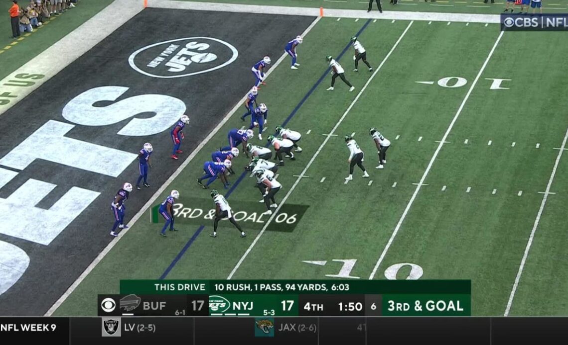 Damar Hamlin's third-and-goal sack  | Bills at Jets