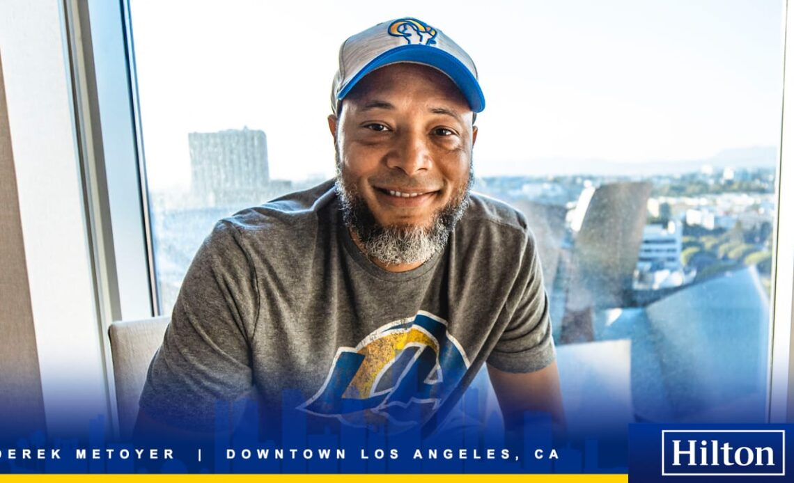 Derek Metoyer on his longtime appreciation for Rams and downtown Los Angeles