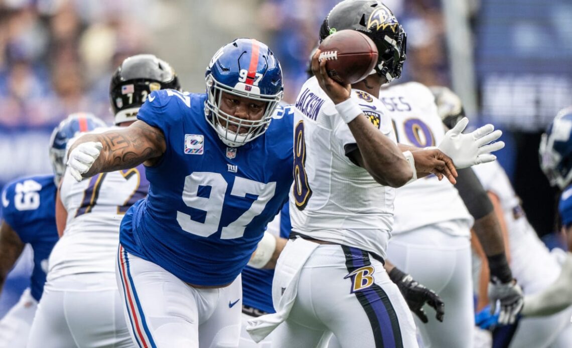Dexter Lawrence a 'force' up front