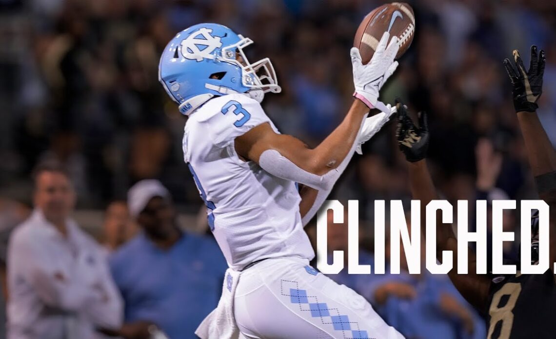 Drake Maye and UNC Have Clinched a Spot in the ACC Championship & Are Rolling | UNC | Adam Lucas