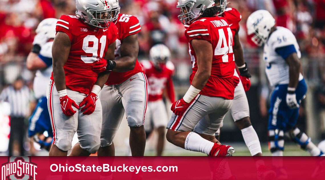 Eichenberg, Harrison and Tuimoloau First-Team All-Big Ten – Ohio State Buckeyes