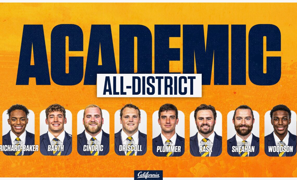 Eight Named To CSC Academic All-District 8 Team