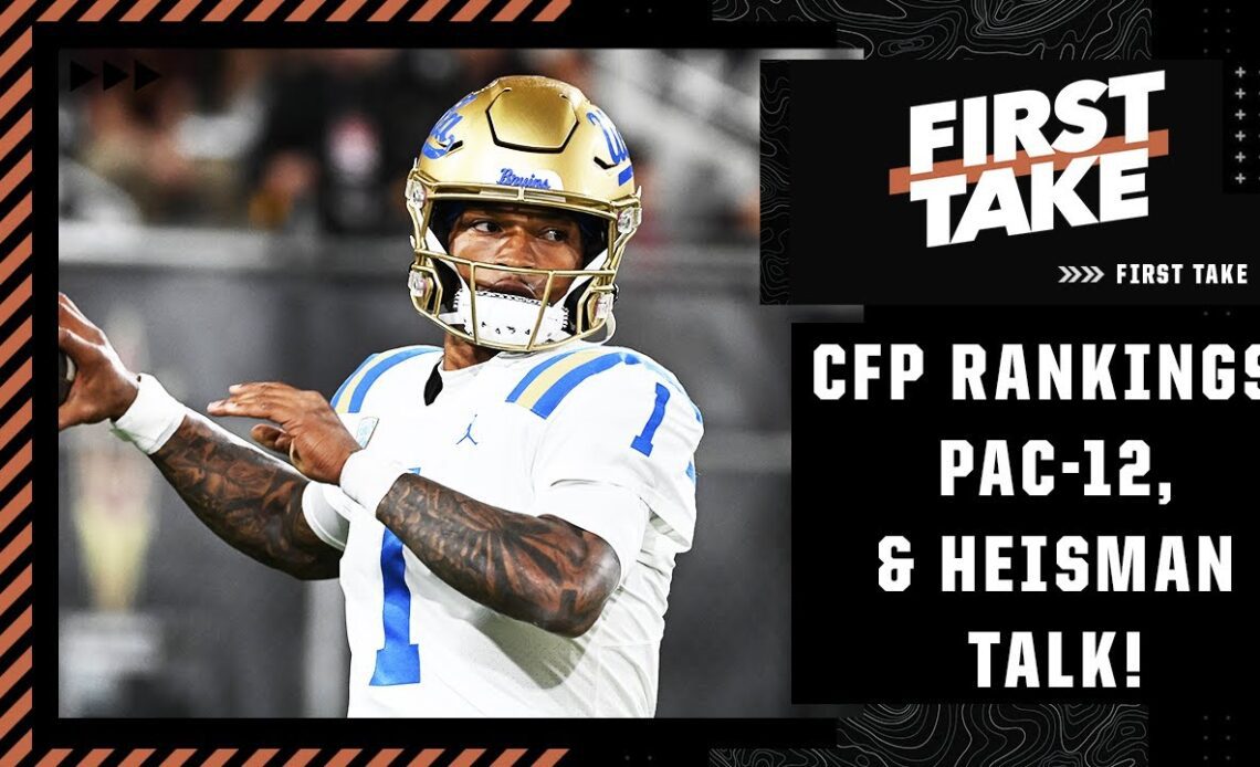 First Take answers CFP rankings, Heisman candidates, and more! 👀🏈